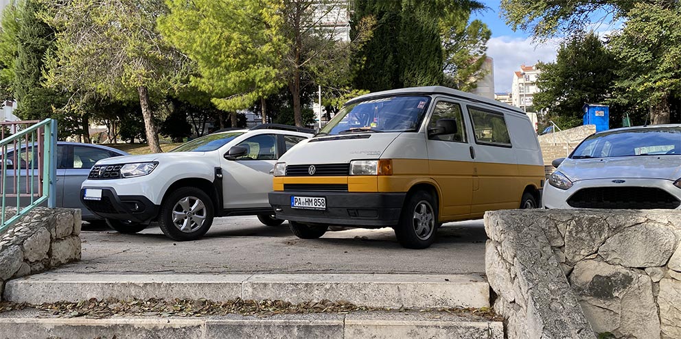 Dacia Duster s VW California T4