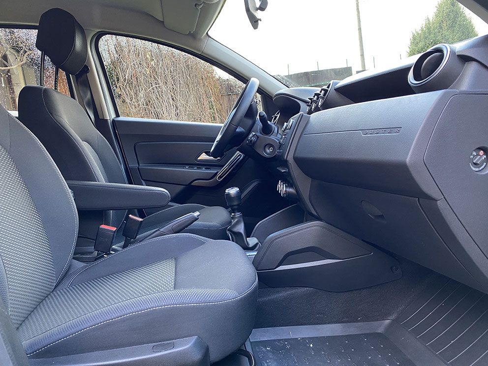 Interiér Dacie Duster 2