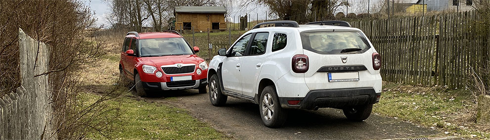 Škoda Yeti a Dacia Duster