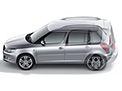 Roomster vs Fabia hatchback - průhledový obrázek