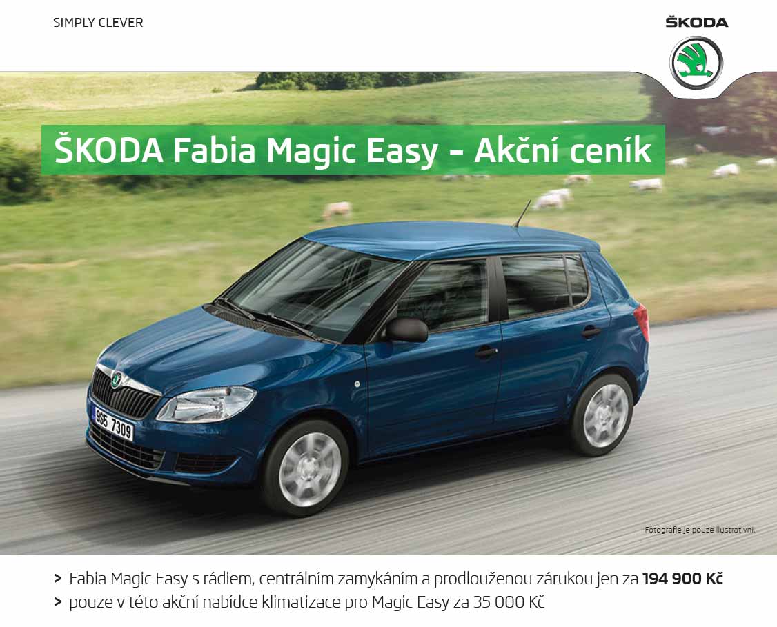Akční nabídka Škoda Fabia Magic Easy