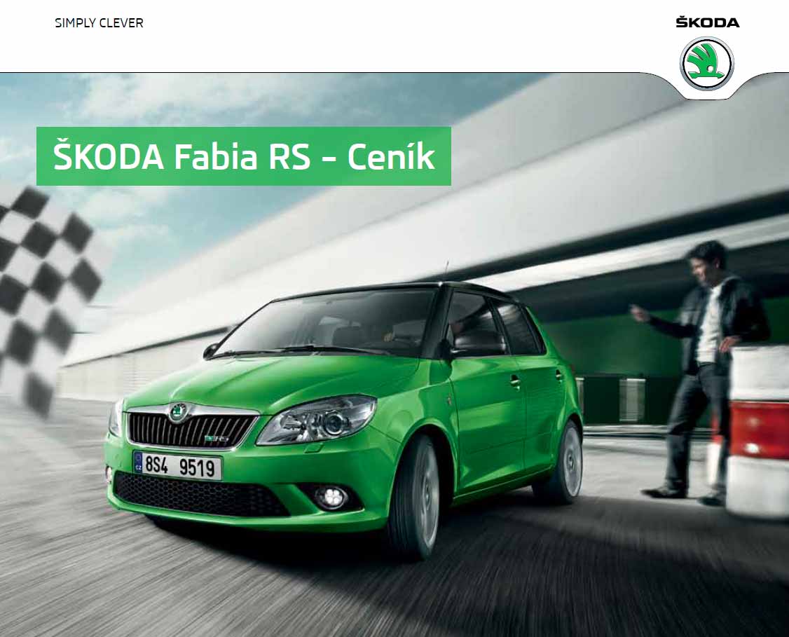 Škoda Fabia RS ceník 05/2011