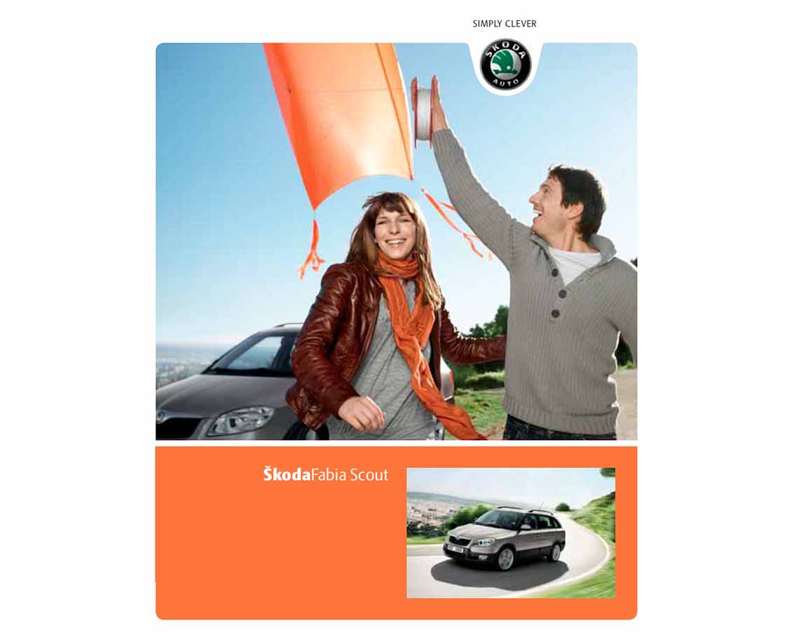 Škoda Fabia 2 Combi Scout katalog 04/2009