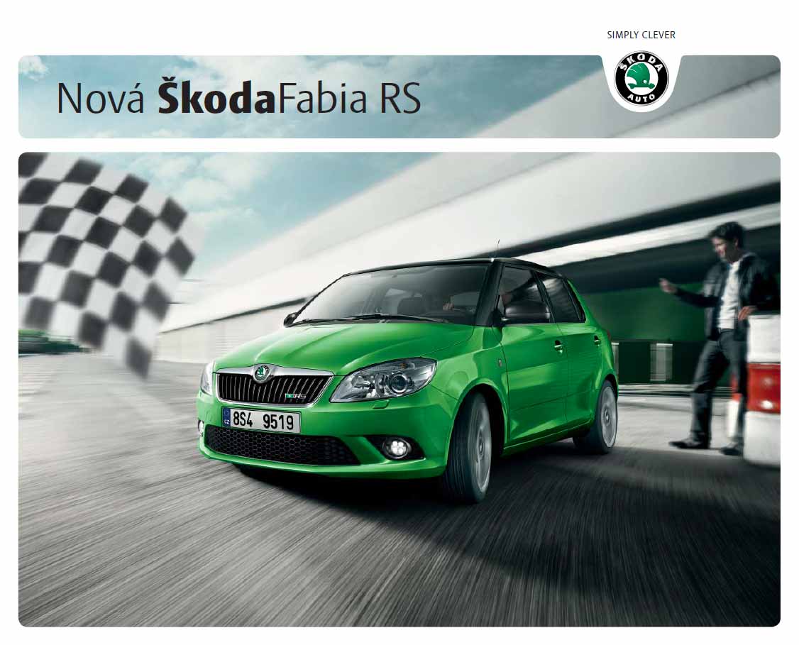 Škoda Fabia 2 RS katalog 05/2010