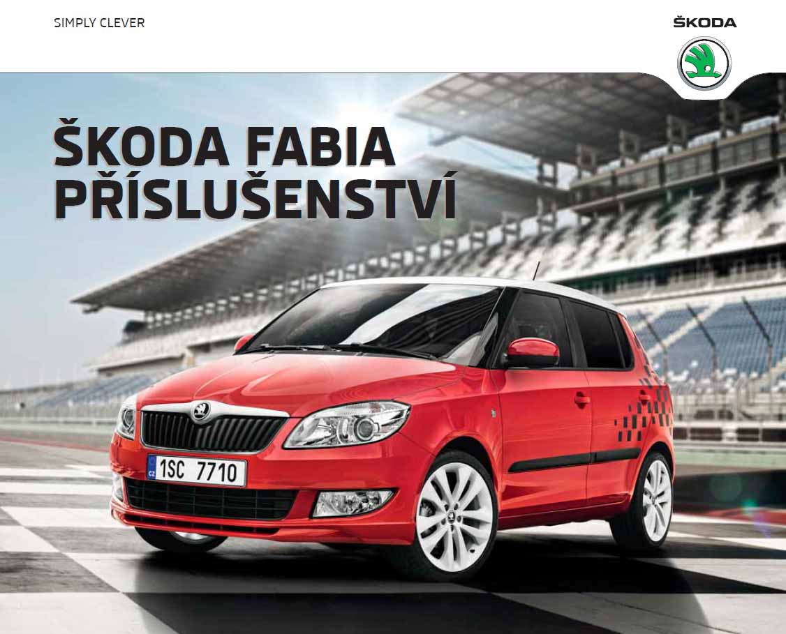 Škoda Fabia 2 příslušenství 01/2014