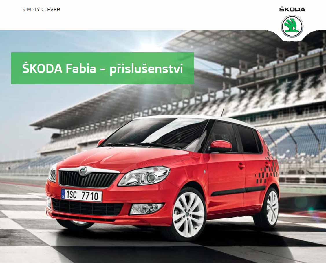Škoda Fabia 2 příslušenství 06/2011
