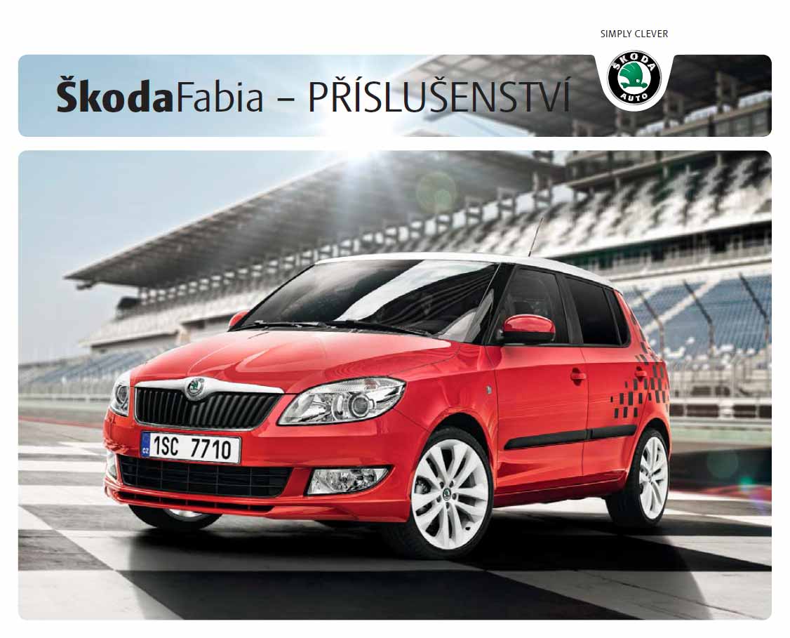 Škoda Fabia 2 příslušenství 11/2010