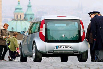 Škoda Roomster Concept 2003 a vývoj sériové podoby