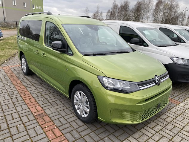 Nový VW Caddy Maxi Life 2.0 TDI 2024 zelená Golden