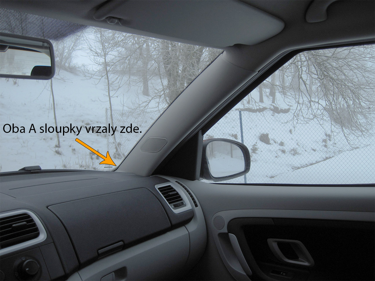 Vrzání krytů A sloupků