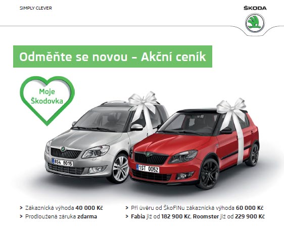 Akční nabídka Odměňte se novou