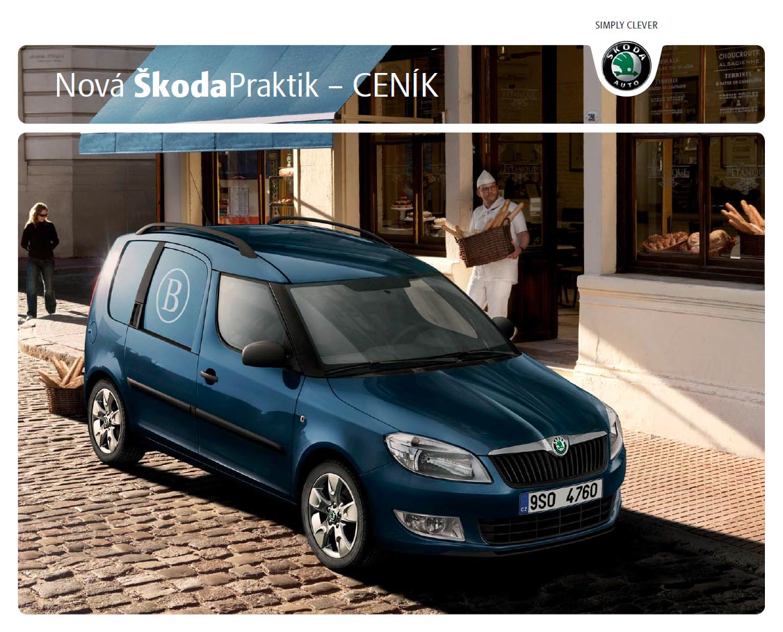 Škoda Praktik ceník 03/2010