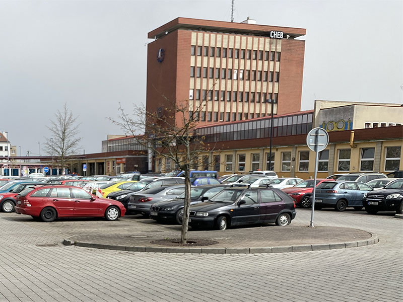 Nádraží v Chebu