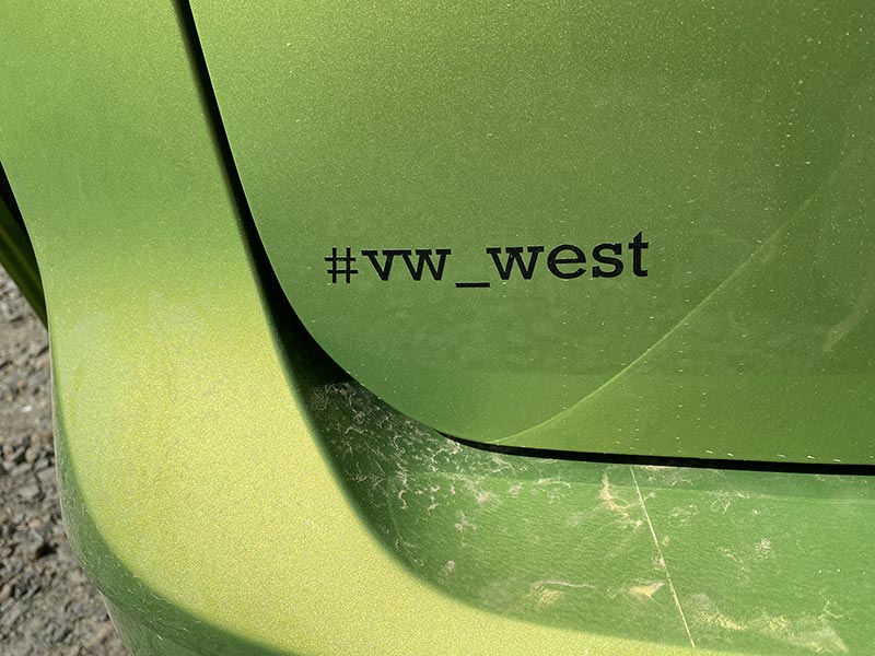 Reklama na dealera VW