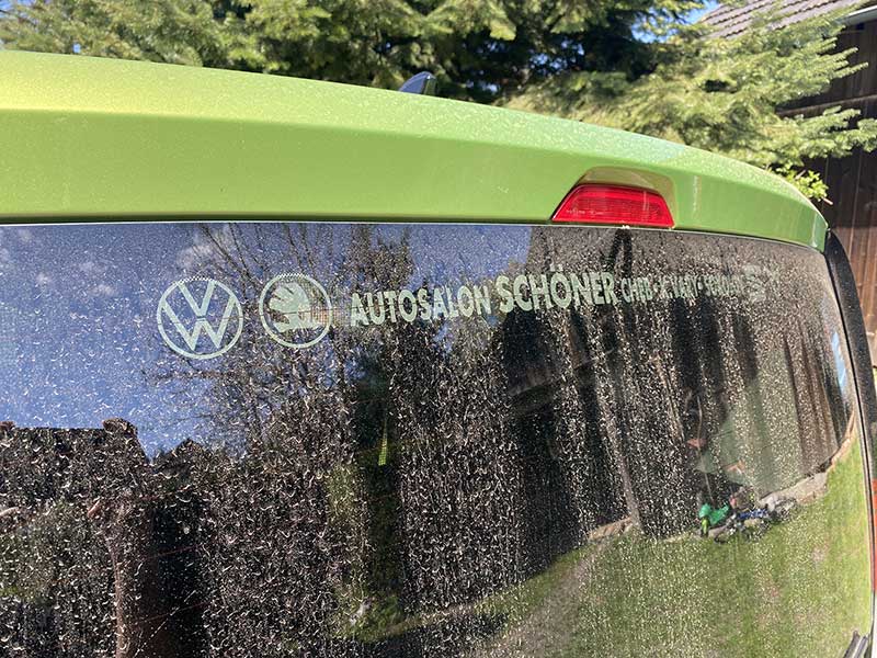 Reklama na dealera VW