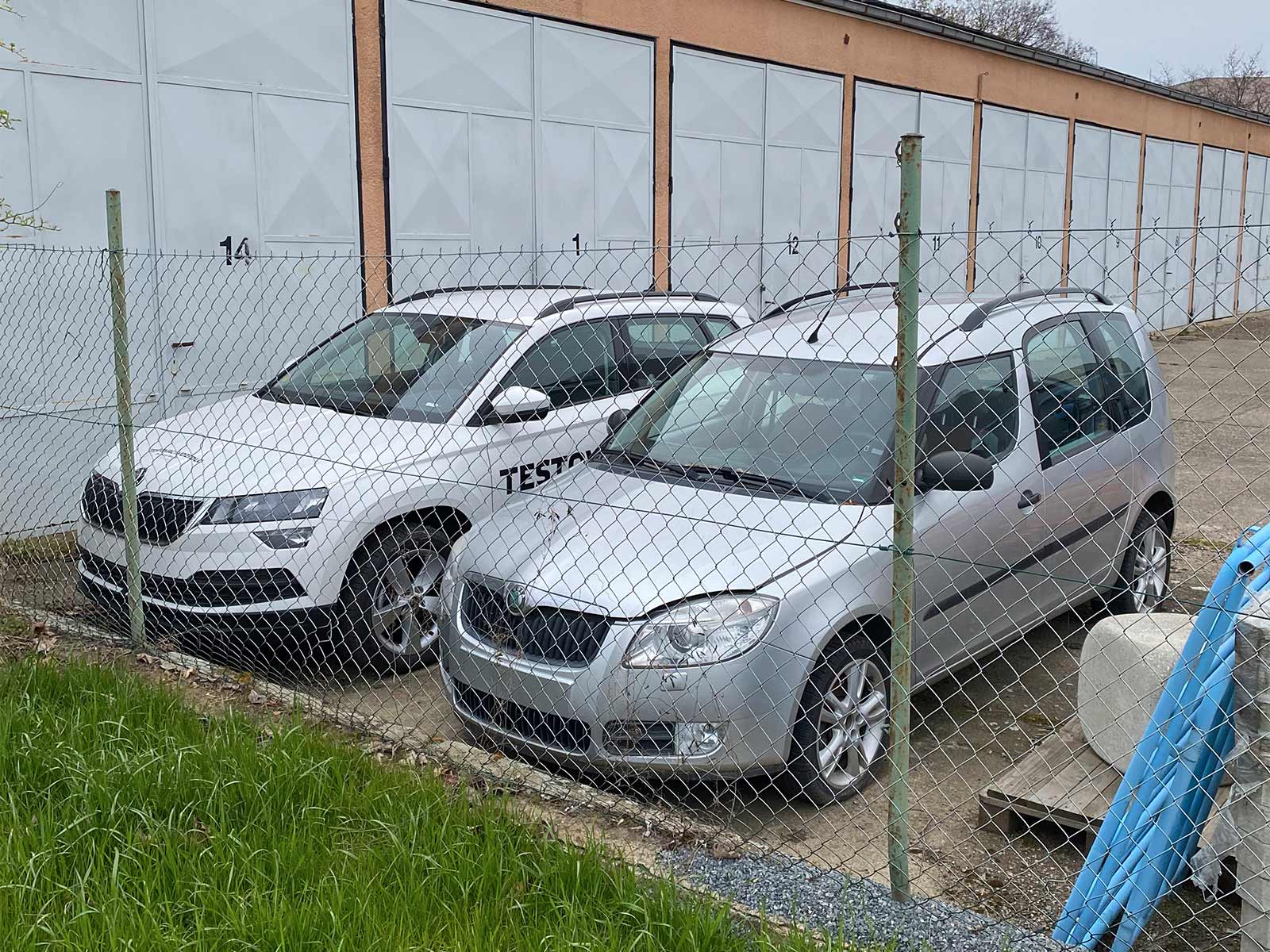 Předsériová Škoda Roomster v Praze