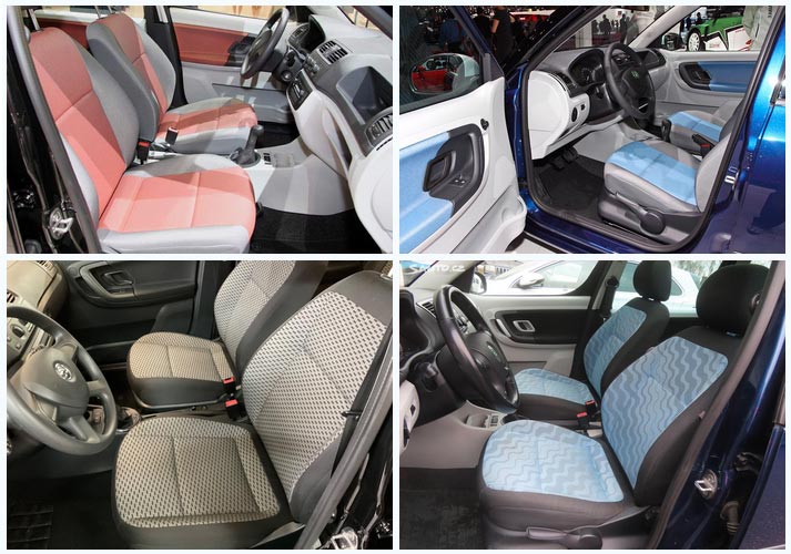 Roomster a Fabia 2 - variantnost prvků