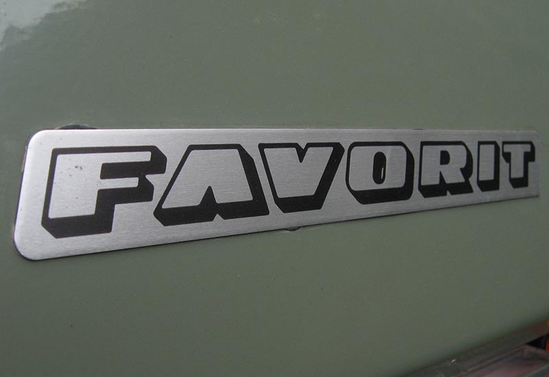 Tabulka údržby a servisní intervaly Škody Favorit