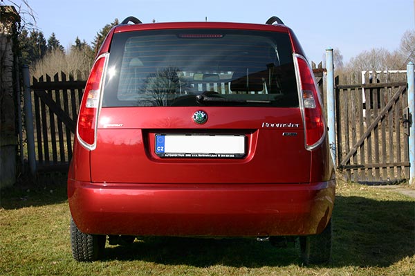 Škoda Roomster s koly 165/70 R14 Tucanus
