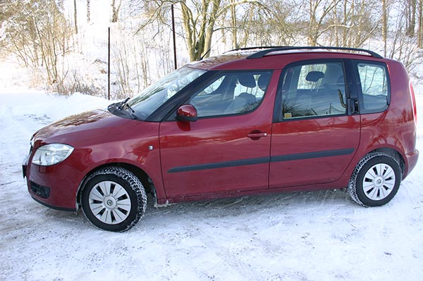 Škoda Roomster s koly 165/70 R14 Tucanus