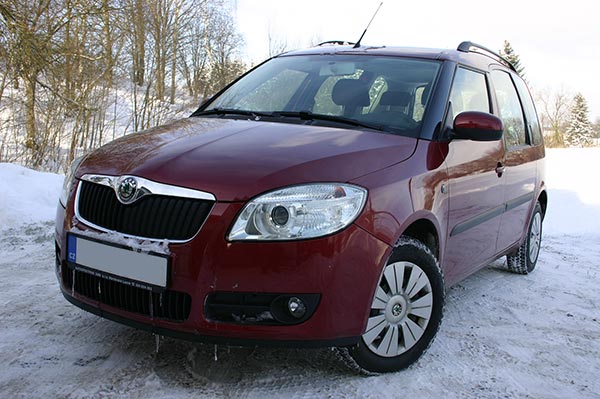 Škoda Roomster s koly 165/70 R14 Tucanus