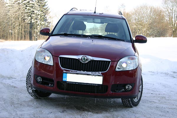 Škoda Roomster s koly 165/70 R14 Tucanus