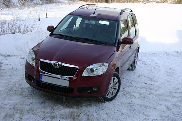 Škoda Roomster s koly 165/70 R14 Tucanus