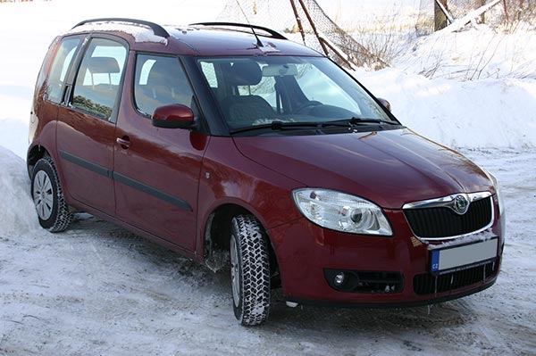 Škoda Roomster s koly 165/70 R14 Tucanus