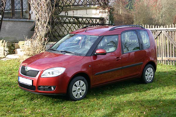 Škoda Roomster s koly 165/70 R14 Tucanus