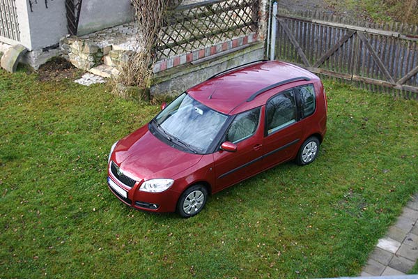 Škoda Roomster s koly 165/70 R14 Tucanus