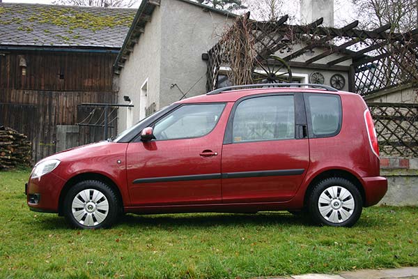 Škoda Roomster s koly 165/70 R14 Tucanus