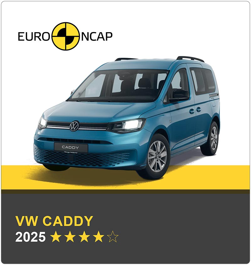 Volkswagen Caddy 5 – bezpečnost