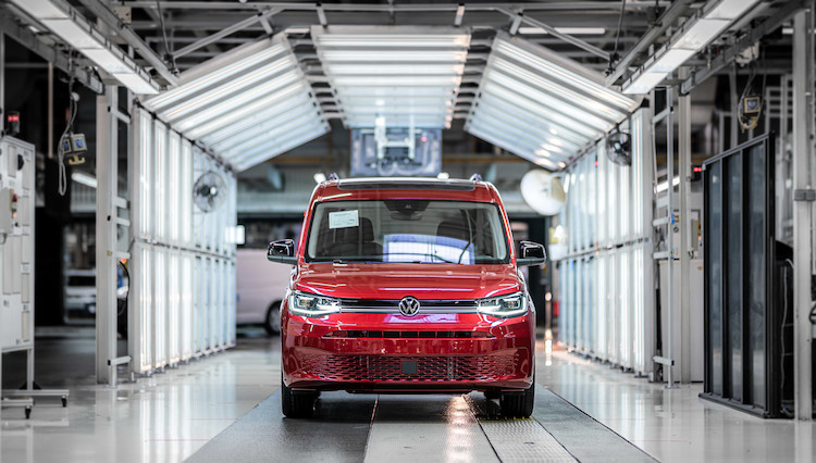 Výroba VW Caddy 5