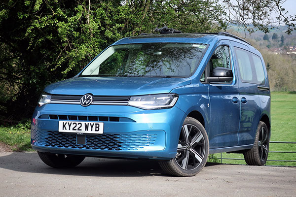 Vliv výbavy na hmotnost u Volkswagenu Caddy
