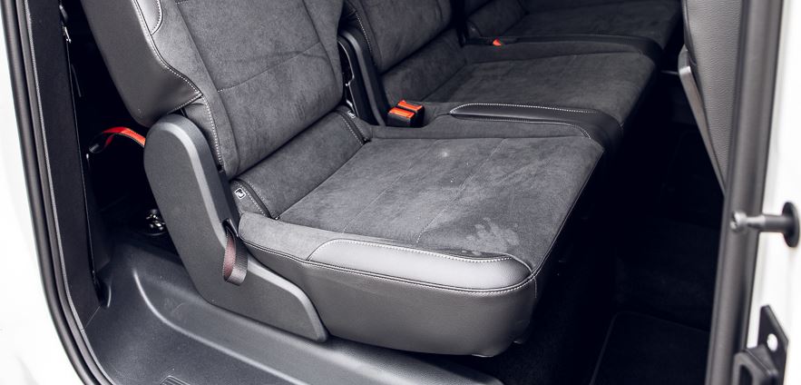 Caddy 2021 – isofixy na zadních sedadlech