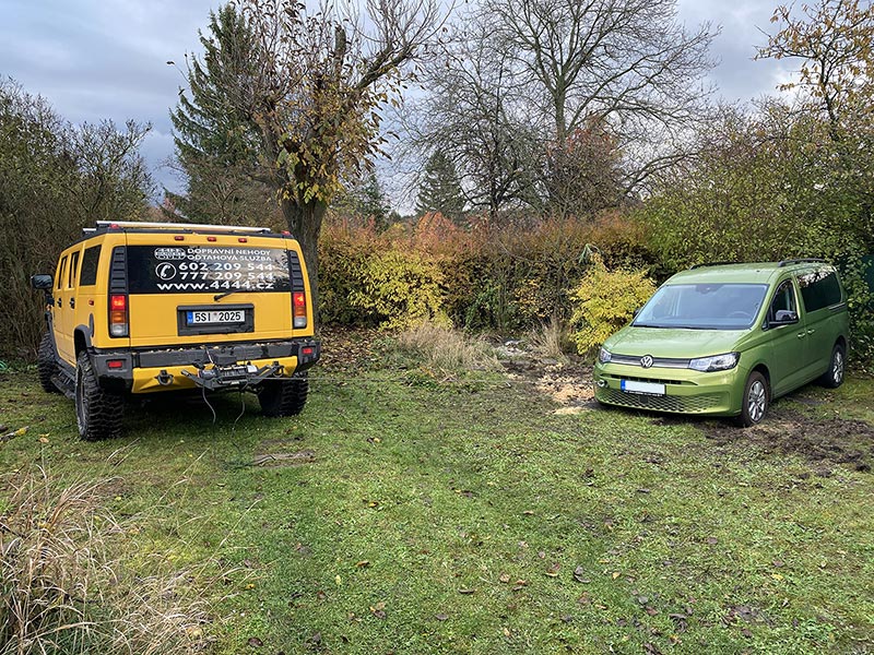 Uvíznutí v blátě