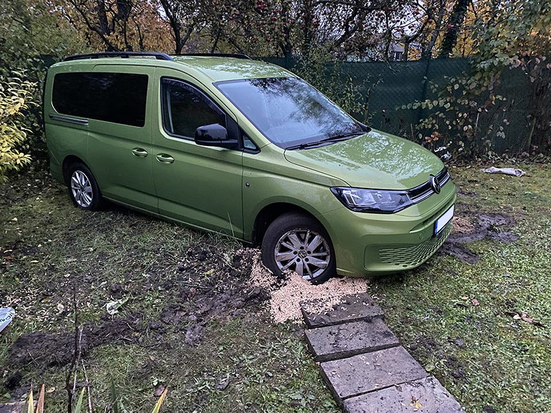 Uvíznutí v blátě