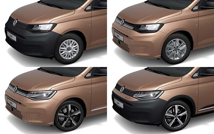 Přehled variant Volkswagenu Caddy 5. generace