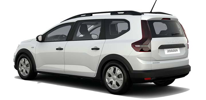 Dacia Jogger Essential - pohled šikmo zezadu