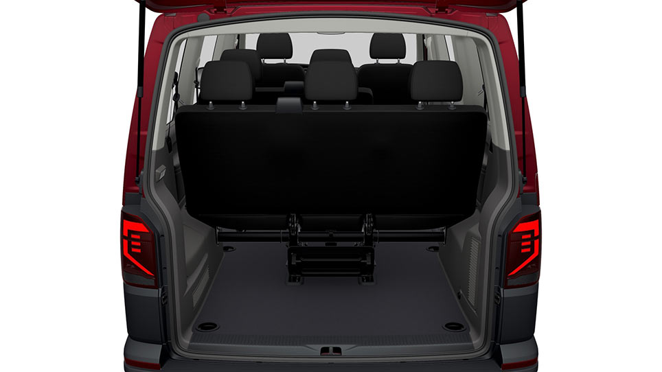 Volkswagen Caravelle 6.1 - zavazadlový prostor
