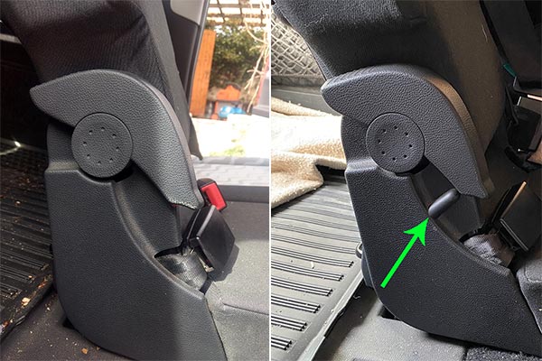 Černé parkovací senzory